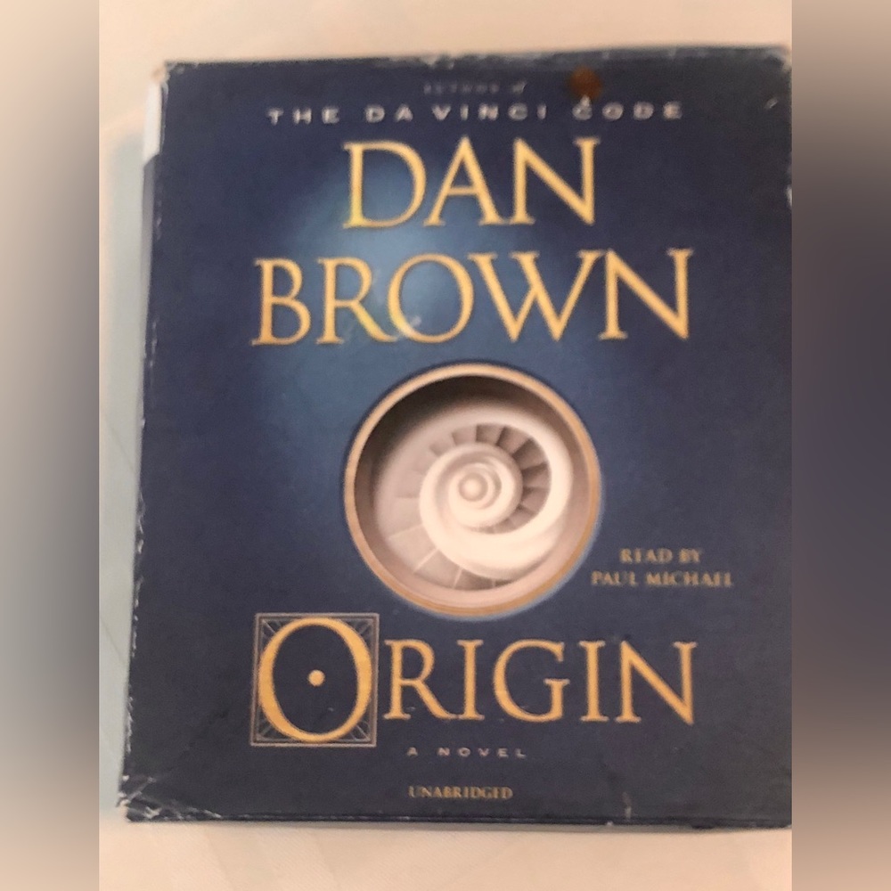 Dan Brown’s Origin. CD Set of 9.